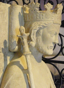 France Paris - St Denis Louis III 882 effigy 1263-4